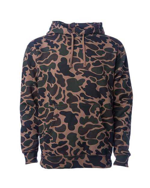 Independent Trading Co IND4000 Heavyweight Hooded Sweatshirt - Duck Camo - HIT a Double - 1