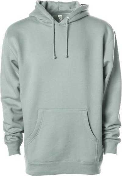 Independent Trading Co IND4000 Heavyweight Hooded Sweatshirt - Dusty Sage&quot; - &quot;HIT a Double