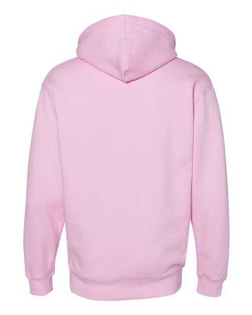 Independent Trading Co IND4000 Heavyweight Hooded Sweatshirt - Light Pink - HIT a Double