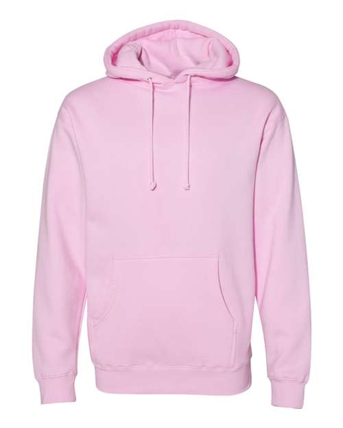 Independent Trading Co IND4000 Heavyweight Hooded Sweatshirt - Light Pink - HIT a Double