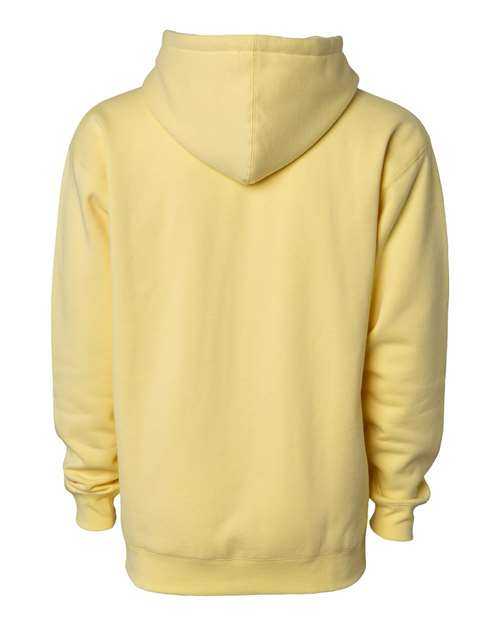 Independent Trading Co IND4000 Heavyweight Hooded Sweatshirt - Light Yellow - HIT a Double