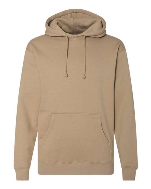 Independent Trading Co IND4000 Heavyweight Hooded Sweatshirt - Sandstone - HIT a Double