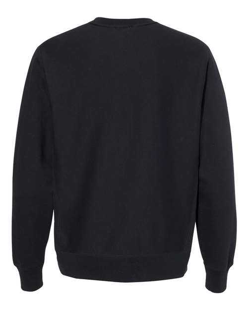 Independent Trading Co IND5000C Legend - Premium Heavyweight Cross-Grain Crewneck Sweatshirt - Black - HIT a Double