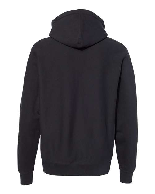 Independent Trading Co IND5000P Legend - Premium Heavyweight Cross-Grain Hooded Sweatshirt - Black - HIT a Double