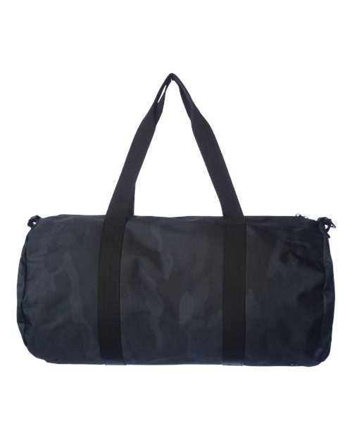 Independent Trading Co INDDUFBAG 29L Day Tripper Duffel Bag - Black Camo - HIT a Double