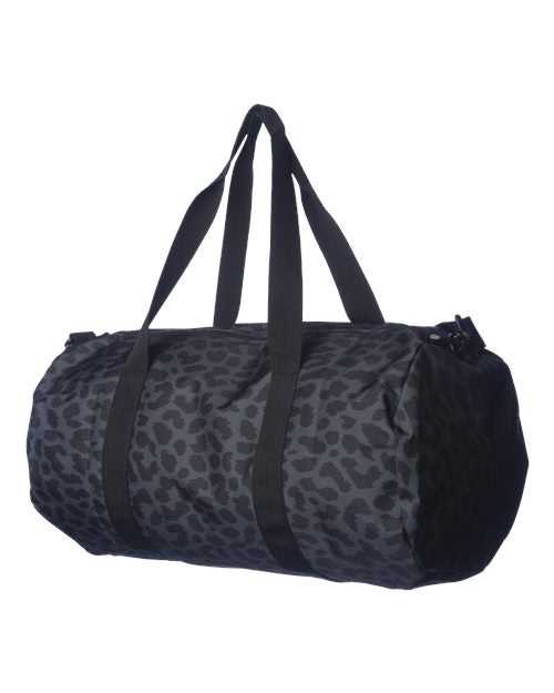 Independent Trading Co INDDUFBAG 29L Day Tripper Duffel Bag - Black Cheetah - HIT a Double