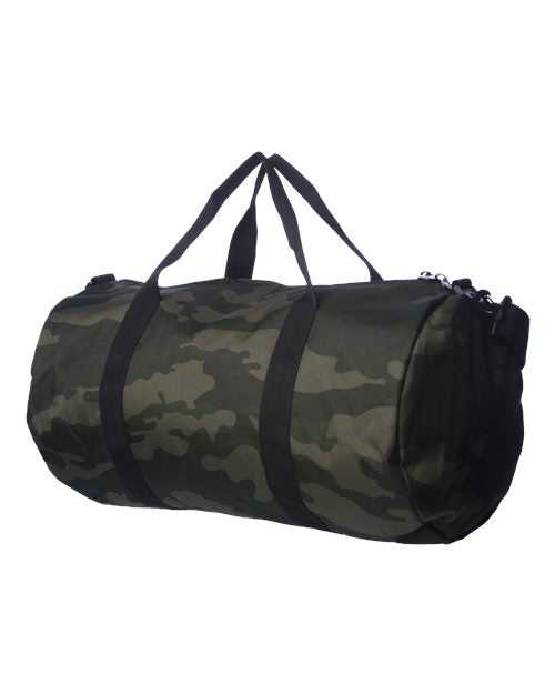Independent Trading Co INDDUFBAG 29L Day Tripper Duffel Bag - Forest Camo - HIT a Double