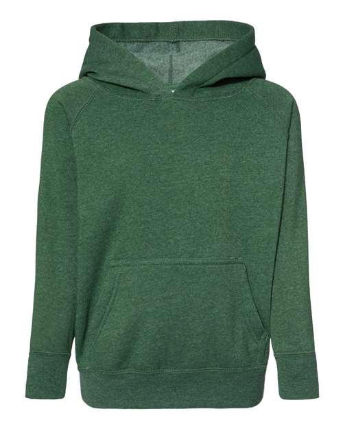 Independent Trading Co PRM10TSB Toddler Special Blend Raglan Hooded Sweatshirt - Moss - HIT a Double