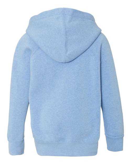 Independent Trading Co PRM10TSB Toddler Special Blend Raglan Hooded Sweatshirt - Pacific - HIT a Double