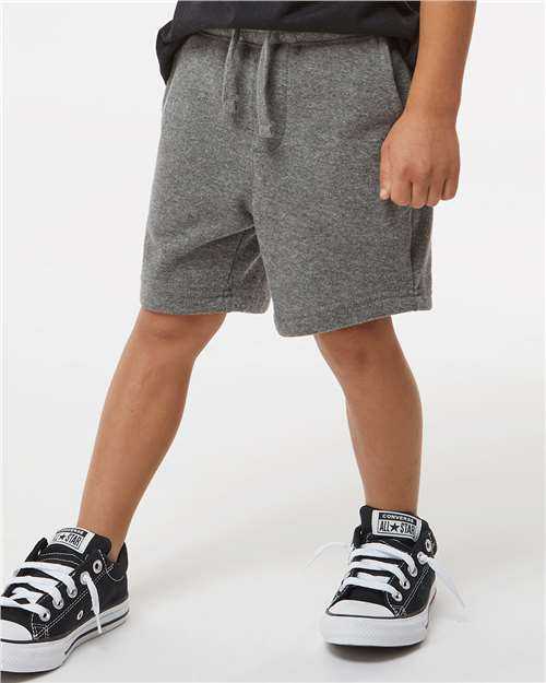 Independent Trading Co PRM11SRT Toddler Lightweight Special Blend Sweatshorts - Nickel&quot; - &quot;HIT a Double
