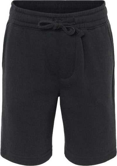 Independent Trading Co PRM16SRT Youth Lightweight Special Blend Sweatshorts - Black&quot; - &quot;HIT a Double