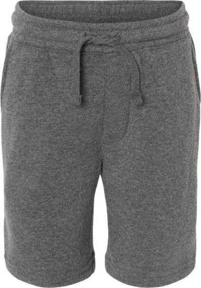 Independent Trading Co PRM16SRT Youth Lightweight Special Blend Sweatshorts - Nickel&quot; - &quot;HIT a Double