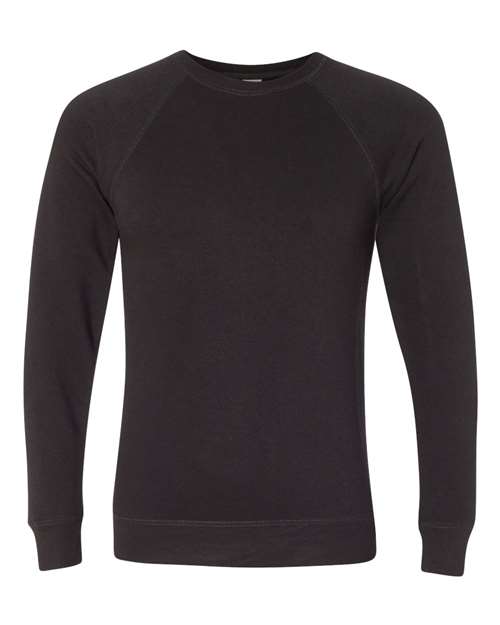Independent Trading Co PRM30SBC Unisex Special Blend Raglan Sweatshirt - Black - HIT a Double