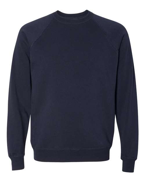 Independent Trading Co PRM30SBC Unisex Special Blend Raglan Sweatshirt - Classic Navy - HIT a Double