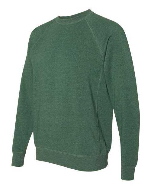 Independent Trading Co PRM30SBC Unisex Special Blend Raglan Sweatshirt - Moss - HIT a Double