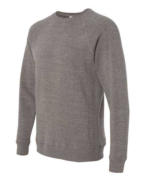 Independent Trading Co PRM30SBC Unisex Special Blend Raglan Sweatshirt - Nickel - HIT a Double