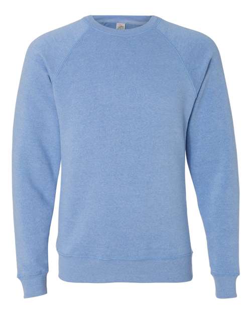 Independent Trading Co PRM30SBC Unisex Special Blend Raglan Sweatshirt - Pacific - HIT a Double
