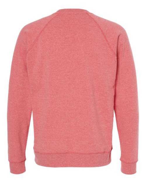 Independent Trading Co PRM30SBC Unisex Special Blend Raglan Sweatshirt - Pomegranate - HIT a Double