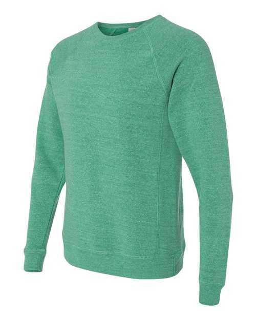 Independent Trading Co PRM30SBC Unisex Special Blend Raglan Sweatshirt - Sea Green - HIT a Double