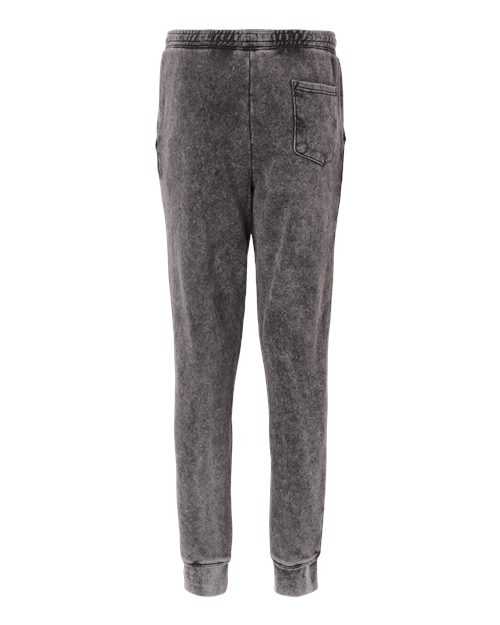 Independent Trading Co PRM50PTMW Mineral Wash Fleece Pants - Black - HIT a Double