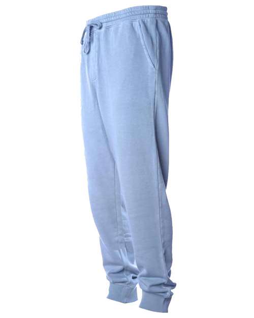 Independent Trading Co PRM50PTPD Pigment-Dyed Fleece Pants - Pigment Light Blue - HIT a Double