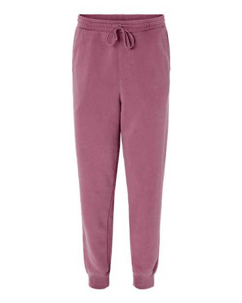Independent Trading Co PRM50PTPD Pigment-Dyed Fleece Pants - Pigment Maroon - HIT a Double