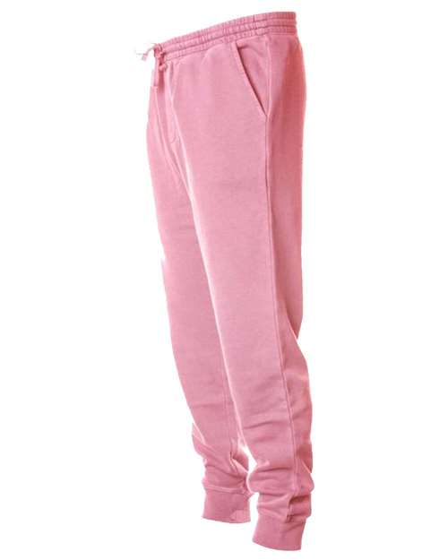 Independent Trading Co PRM50PTPD Pigment-Dyed Fleece Pants - Pigment Pink - HIT a Double