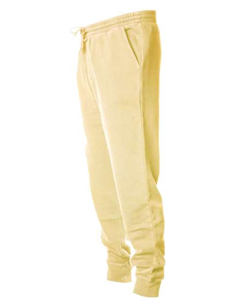 Independent Trading Co PRM50PTPD Pigment-Dyed Fleece Pants - Pigment Yellow - HIT a Double