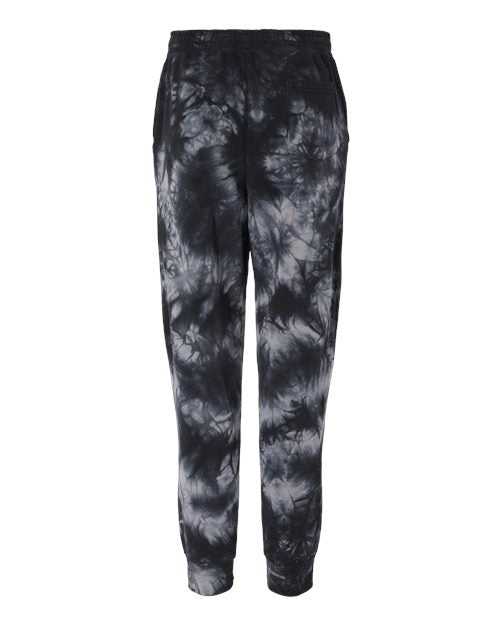 Independent Trading Co PRM50PTTD Tie-Dyed Fleece Pants - Tie Dye Black - HIT a Double