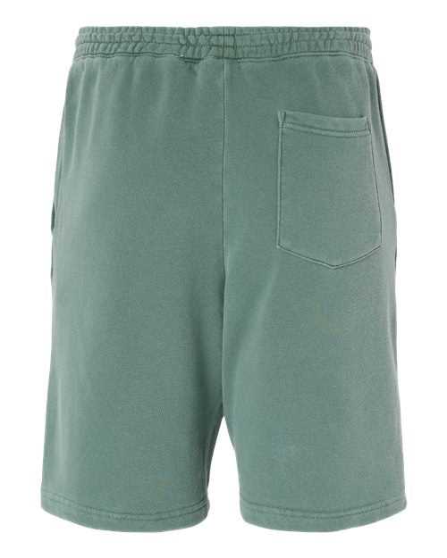 Independent Trading Co PRM50STPD Pigment-Dyed Fleece Shorts - Pigment Alpine Green - HIT a Double