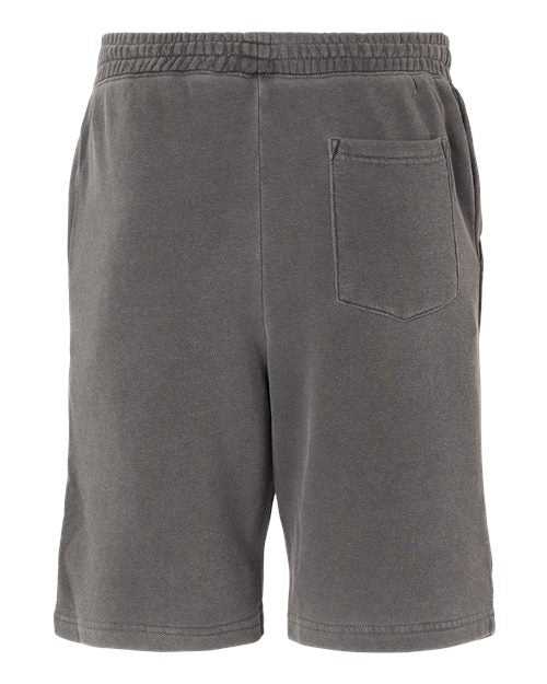 Independent Trading Co PRM50STPD Pigment-Dyed Fleece Shorts - Pigment Black - HIT a Double