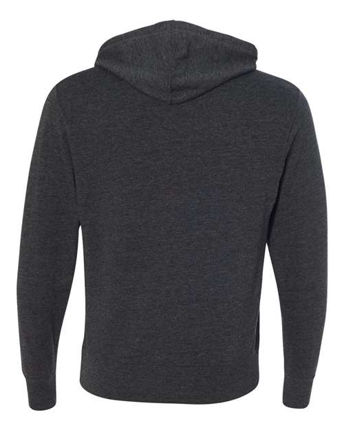 Independent Trading Co PRM90HT Unisex Midweight French Terry Hooded Sweatshirt - Charcoal Heather - HIT a Double