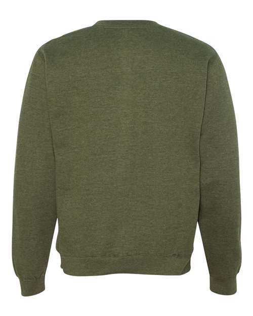 Independent Trading Co SS3000 Midweight Sweatshirt - Army Heather - HIT a Double