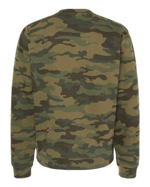 Independent Trading Co SS3000 Midweight Sweatshirt - Forest Camo - HIT a Double