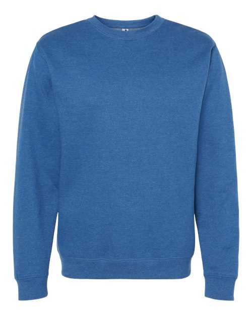 Independent Trading Co SS3000 Midweight Sweatshirt - Royal Heather - HIT a Double