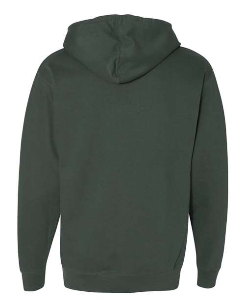 Independent Trading Co SS4500 Midweight Hooded Sweatshirt - Alpine Green - HIT a Double