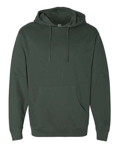 Independent Trading Co SS4500 Midweight Hooded Sweatshirt - Alpine Green - HIT a Double