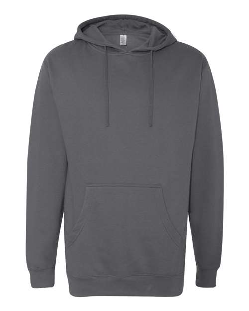 Independent Trading Co SS4500 Midweight Hooded Sweatshirt - Charcoal - HIT a Double