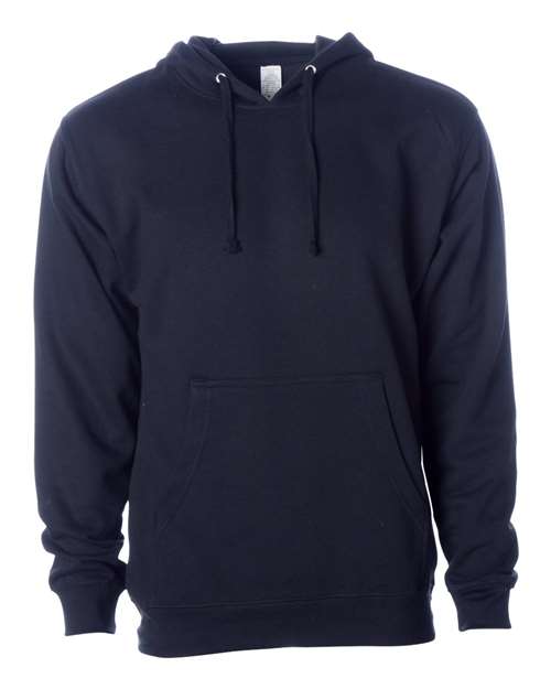 Independent Trading Co SS4500 Midweight Hooded Sweatshirt - Classic Navy - HIT a Double