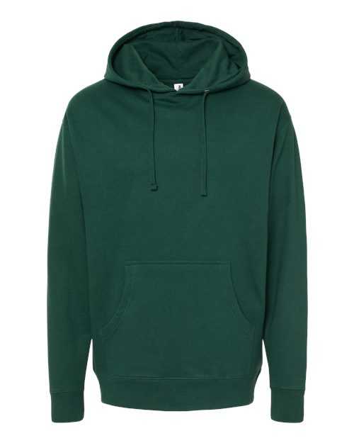 Independent Trading Co SS4500 Midweight Hooded Sweatshirt - Forest Green - HIT a Double