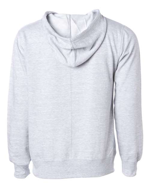 Independent Trading Co SS4500 Midweight Hooded Sweatshirt - Grey Heather - HIT a Double