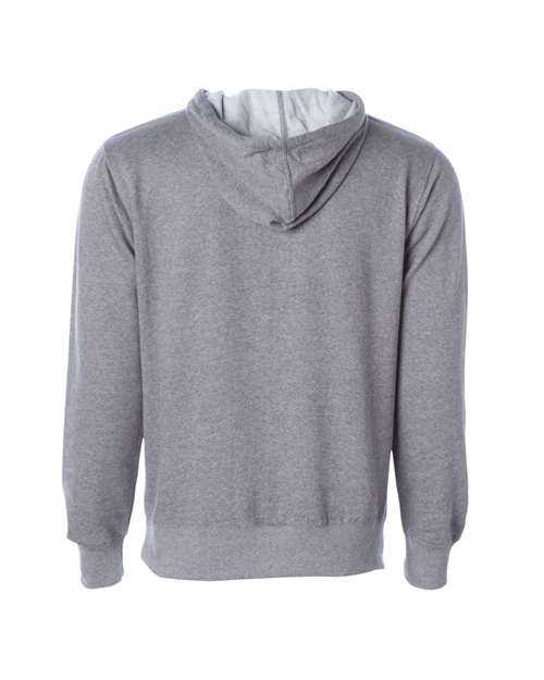 Independent Trading Co SS4500 Midweight Hooded Sweatshirt - Gunmetal Heather - HIT a Double