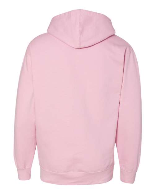 Independent Trading Co SS4500 Midweight Hooded Sweatshirt - Light Pink - HIT a Double