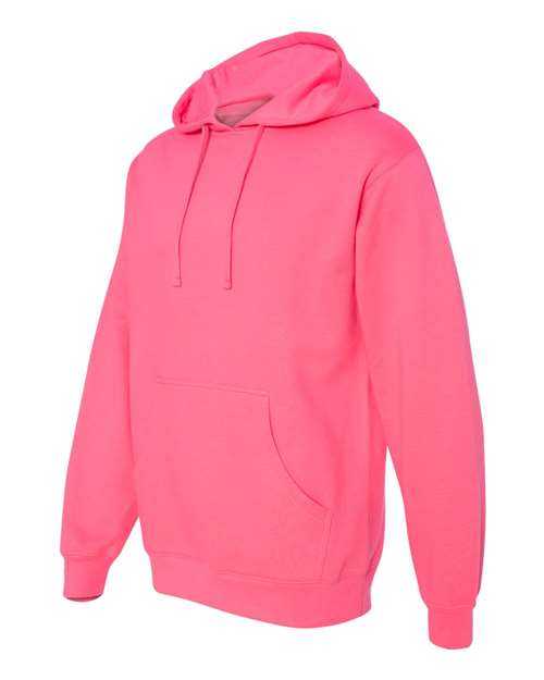 Independent Trading Co SS4500 Midweight Hooded Sweatshirt - Neon Pink - HIT a Double