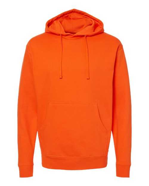 Independent Trading Co SS4500 Midweight Hooded Sweatshirt - Orange - HIT a Double