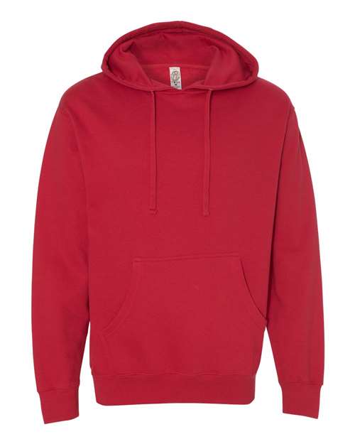 Independent Trading Co SS4500 Midweight Hooded Sweatshirt - Red - HIT a Double