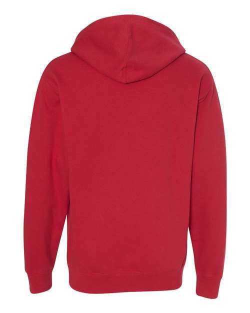 Independent Trading Co SS4500 Midweight Hooded Sweatshirt - Red - HIT a Double