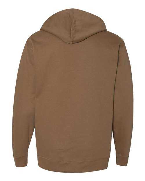 Independent Trading Co SS4500 Midweight Hooded Sweatshirt - Saddle - HIT a Double