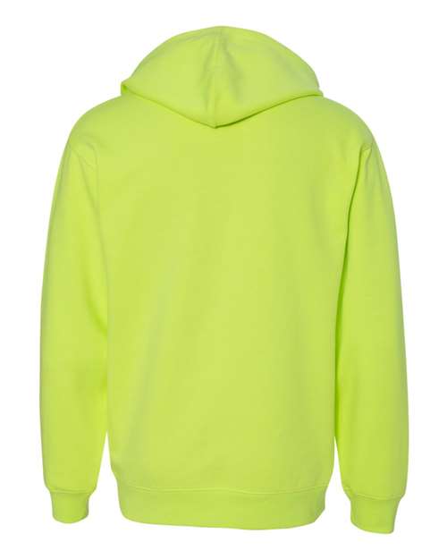 Independent Trading Co SS4500 Midweight Hooded Sweatshirt - Safety Yellow - HIT a Double