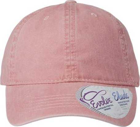 Infinity Her CASSIE Women&#39;s Pigment-Dyed Fashion Undervisor Cap - Dusty Pink/ Floral - HIT a Double - 1